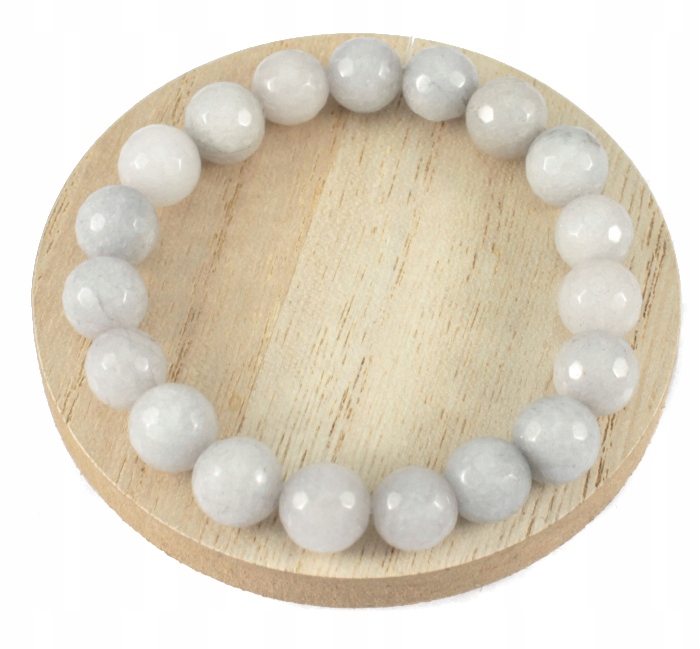 

Bransoletka Kamień Naturalny Jadeit J Szary 10 MM