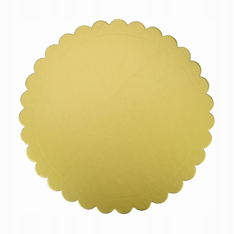 

Podkład Pod Tort Ciasto Złoty Gruby Okrągły 25CM