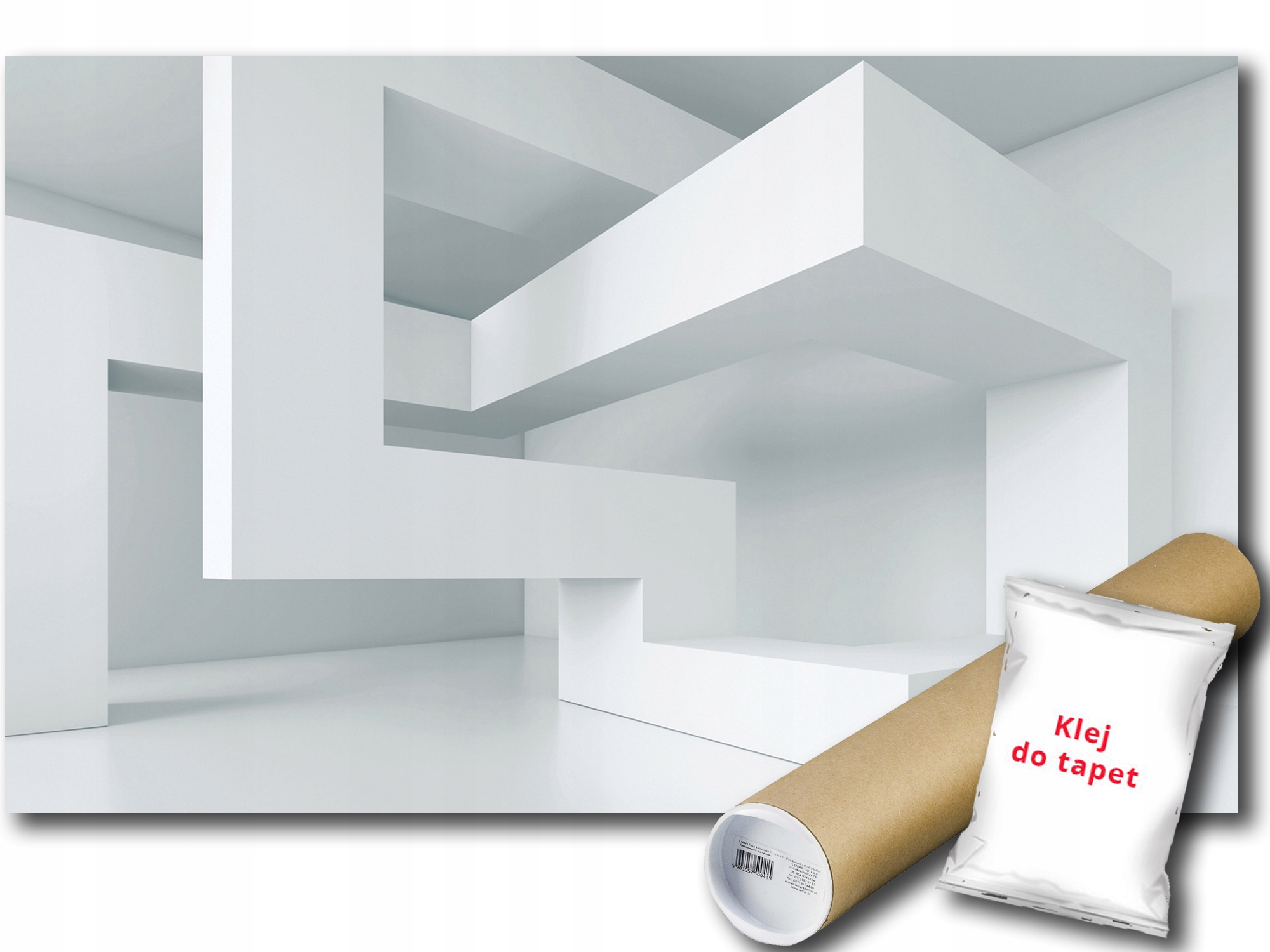 Vinylová Fototapeta 3D Abstrakce Hloubka Iluze Imitace 254x184