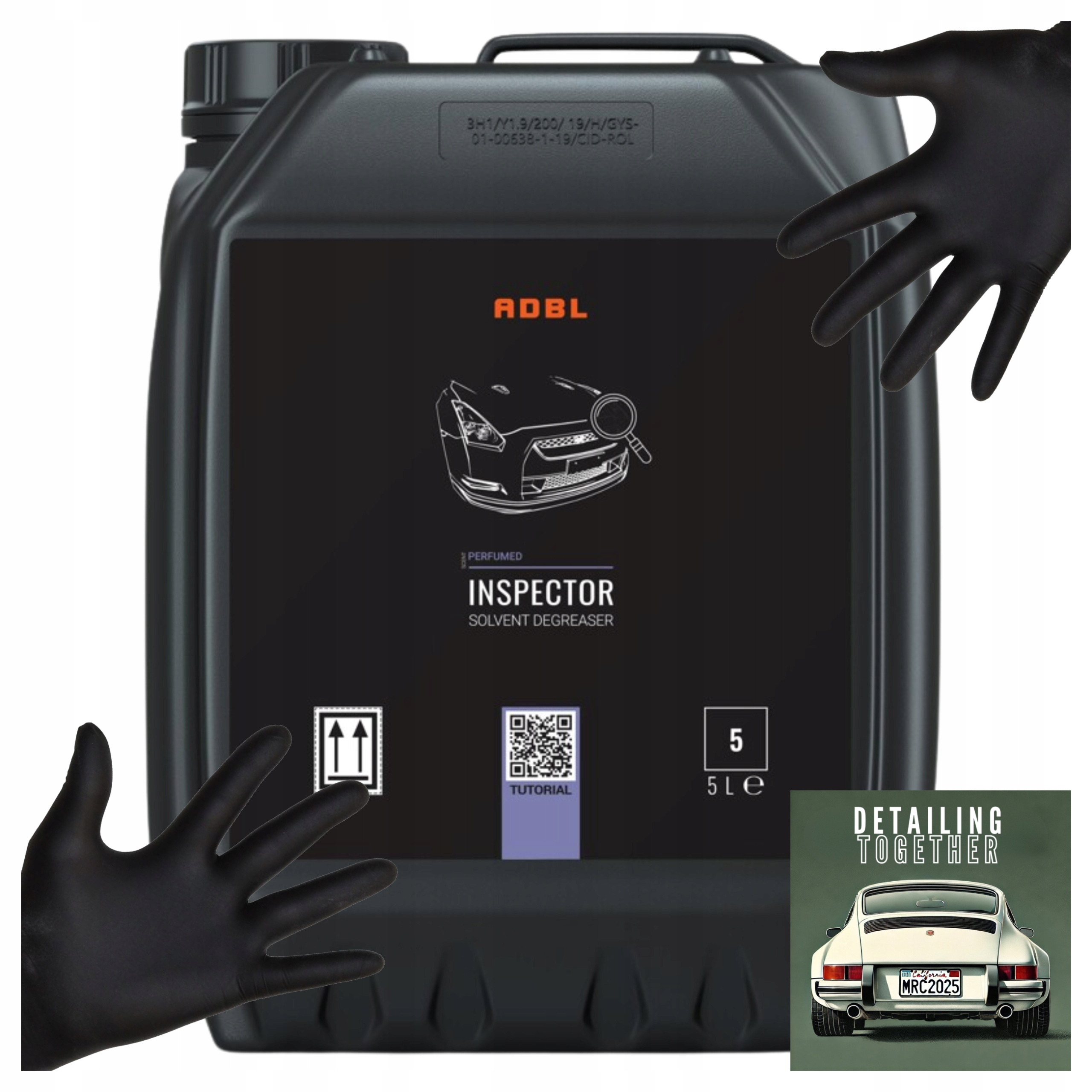 Adbl Inšpektor Profesionálny odmasťovač na lakovanie automobilov 5000 ml