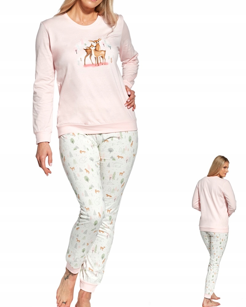Dámské Pyžamo Cornette 467 Fall XXL 44 Růžová
