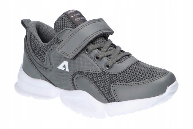 

American RL03 Adidasy Buty Dziecięce Rzep Grey 35