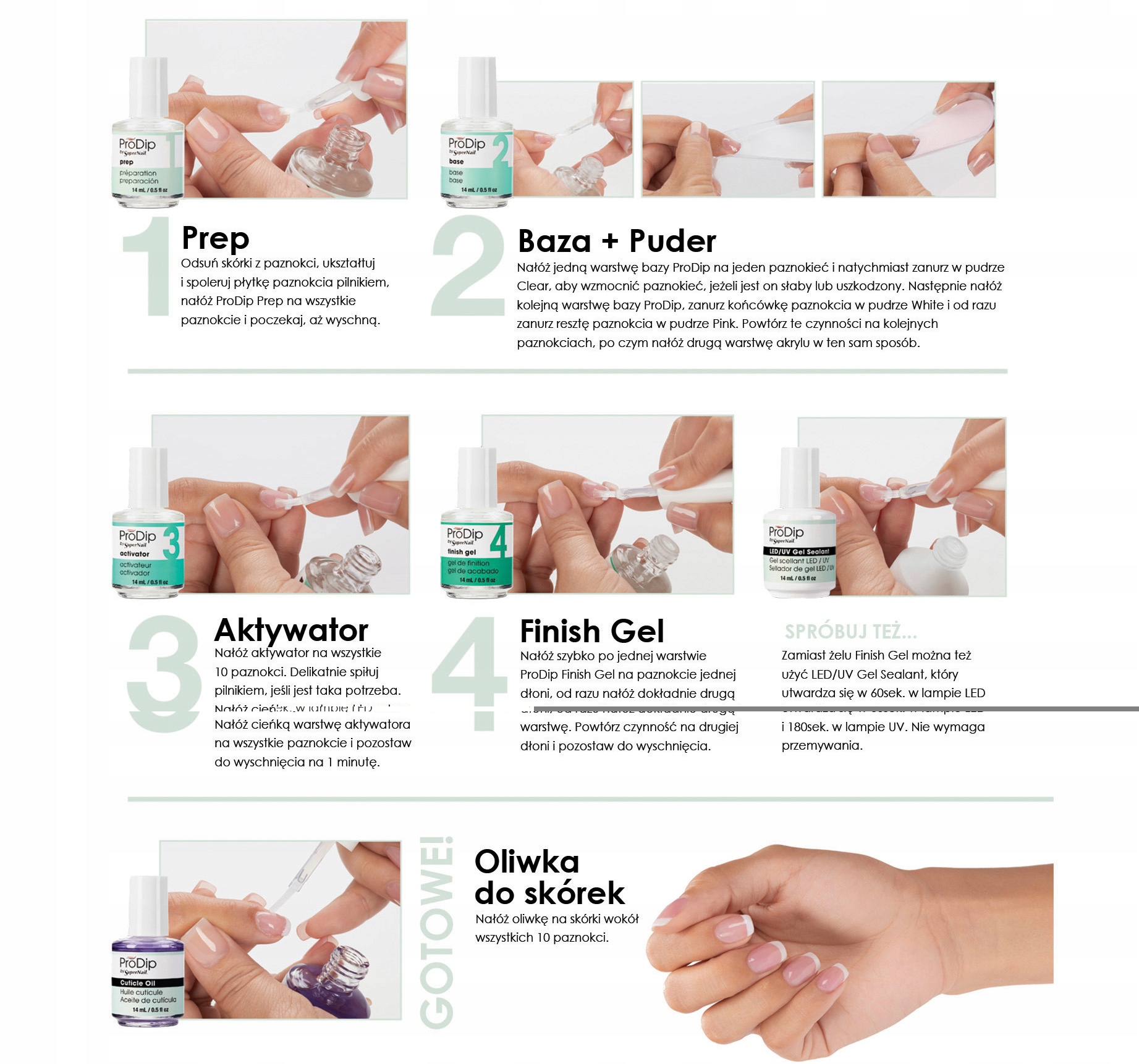 Proszek akrylowy SuperNail Różowy 56G EAN (GTIN) 0739306588