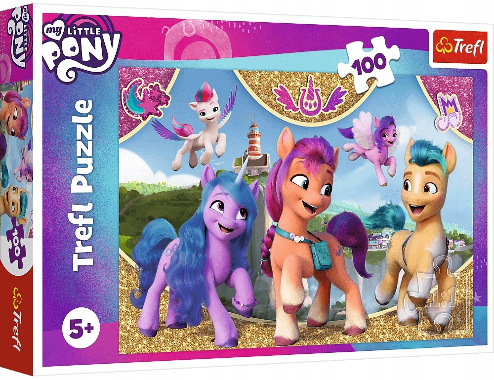 PUZZLE 100 EL PRZYJAŹŃ MY LITTLE PONY TREFL