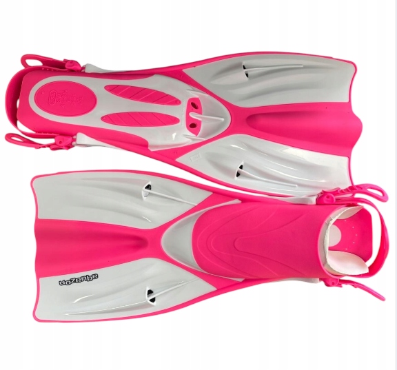 płetwy do pływania aquazon style fin junior pink white 38/41