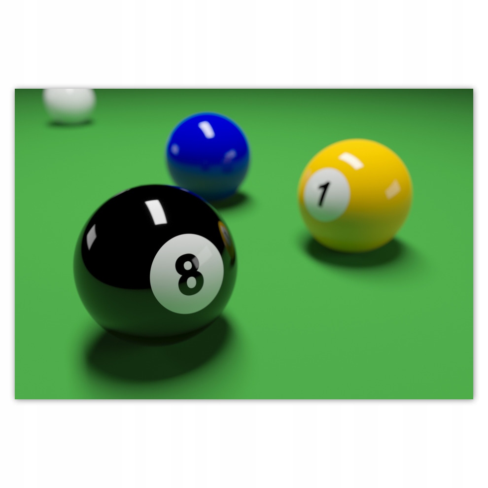 

Plakaty 155x105 Bilard Kule Stół