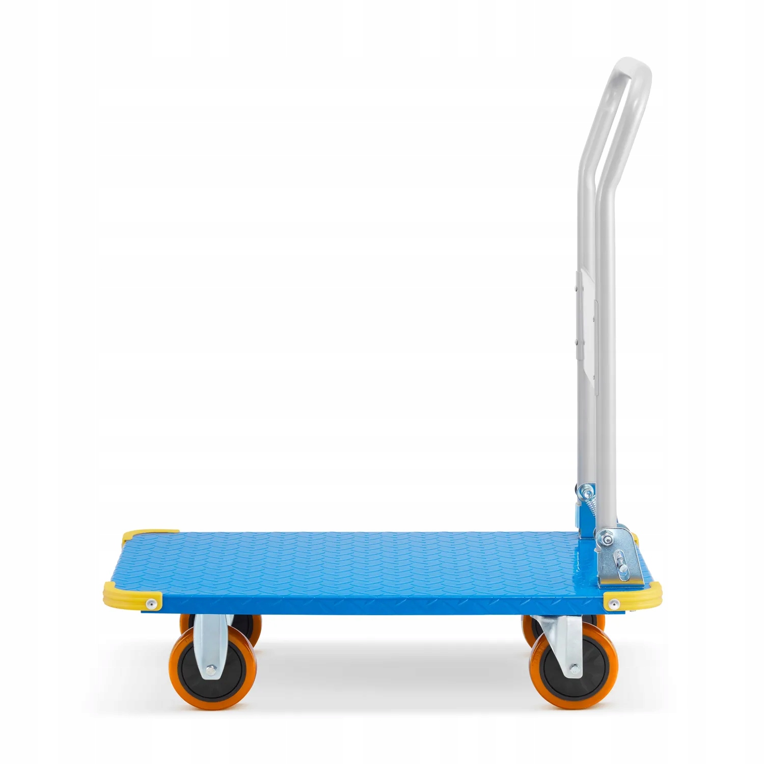 Wózek platformowy transportowy magazynowy 1 100 kg HIGHER pełne koła — 16