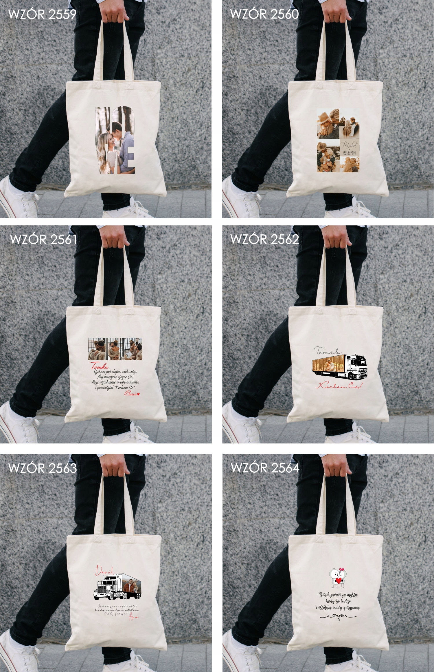 Eko Torba z imieniem PREZENT CIOCI WALENTYNKA Długość 42 cm