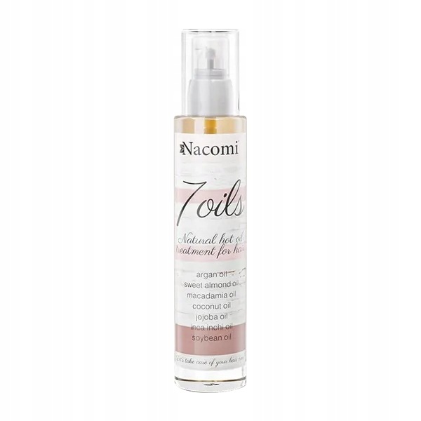 Nacomi 7 Oils, maska na olejování vlasů, 100 ml