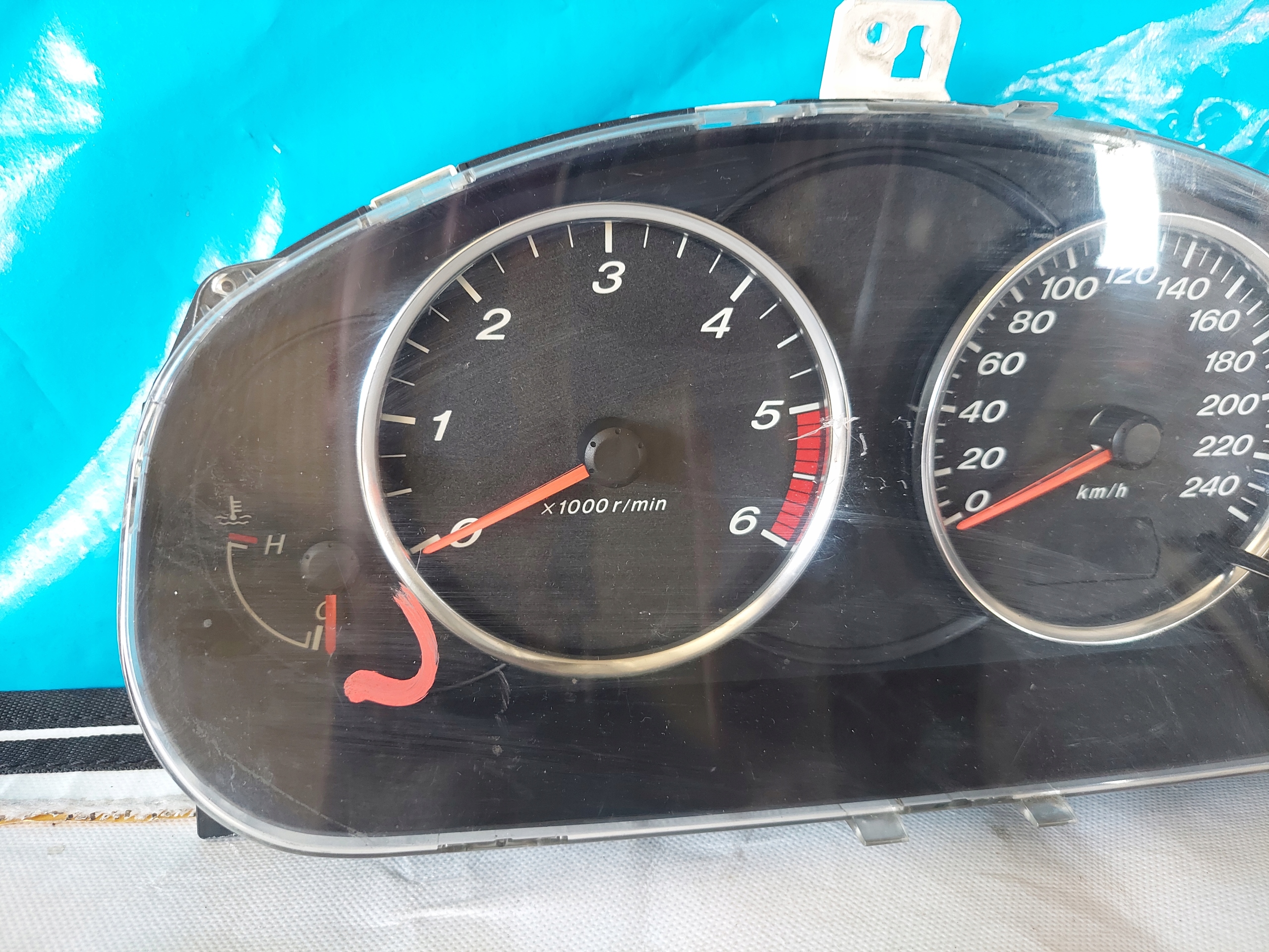 dials clock MAZDA 6 GY 2.0 TD GJ6W