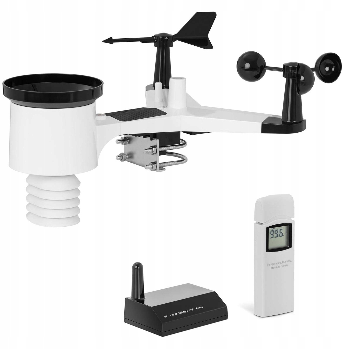 Stacja pogody WiFi + zasilacz Steinberg SBS-WS-600