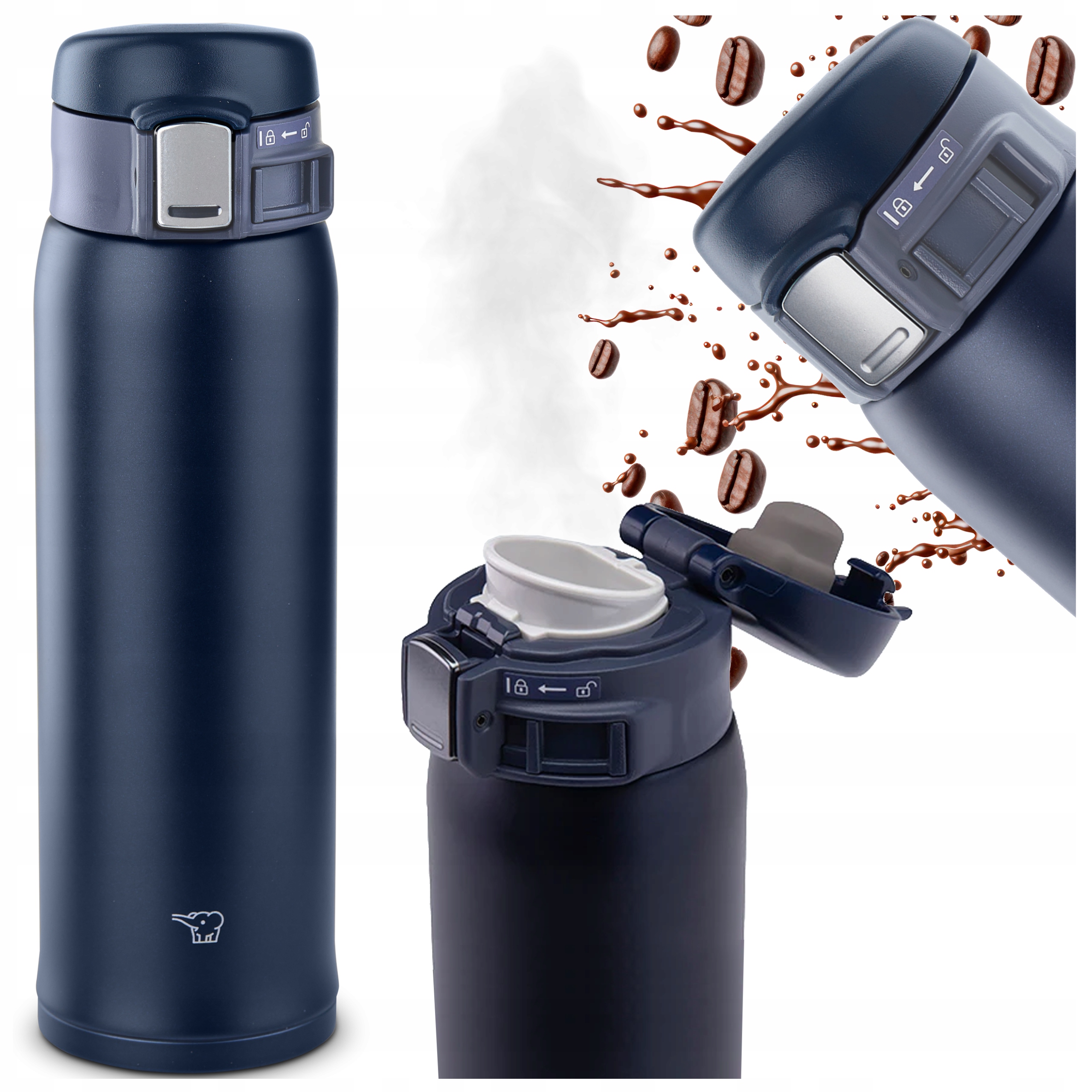 Termohrnek Zojirushi na čajovou kávu do auta SM-SF48-AD 0,48L