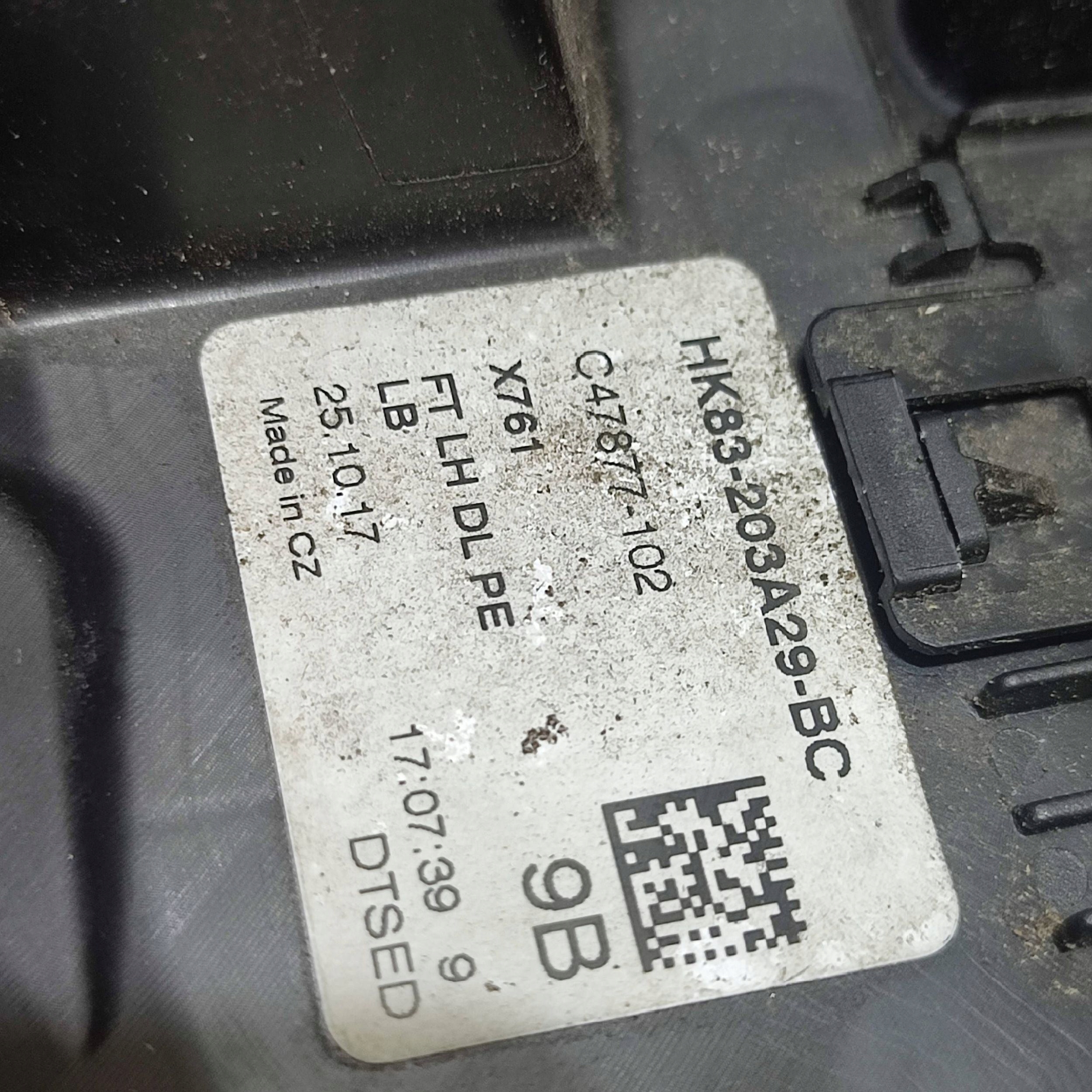 lock door przednich front left Jaguar F-Pace HK83203A29BC