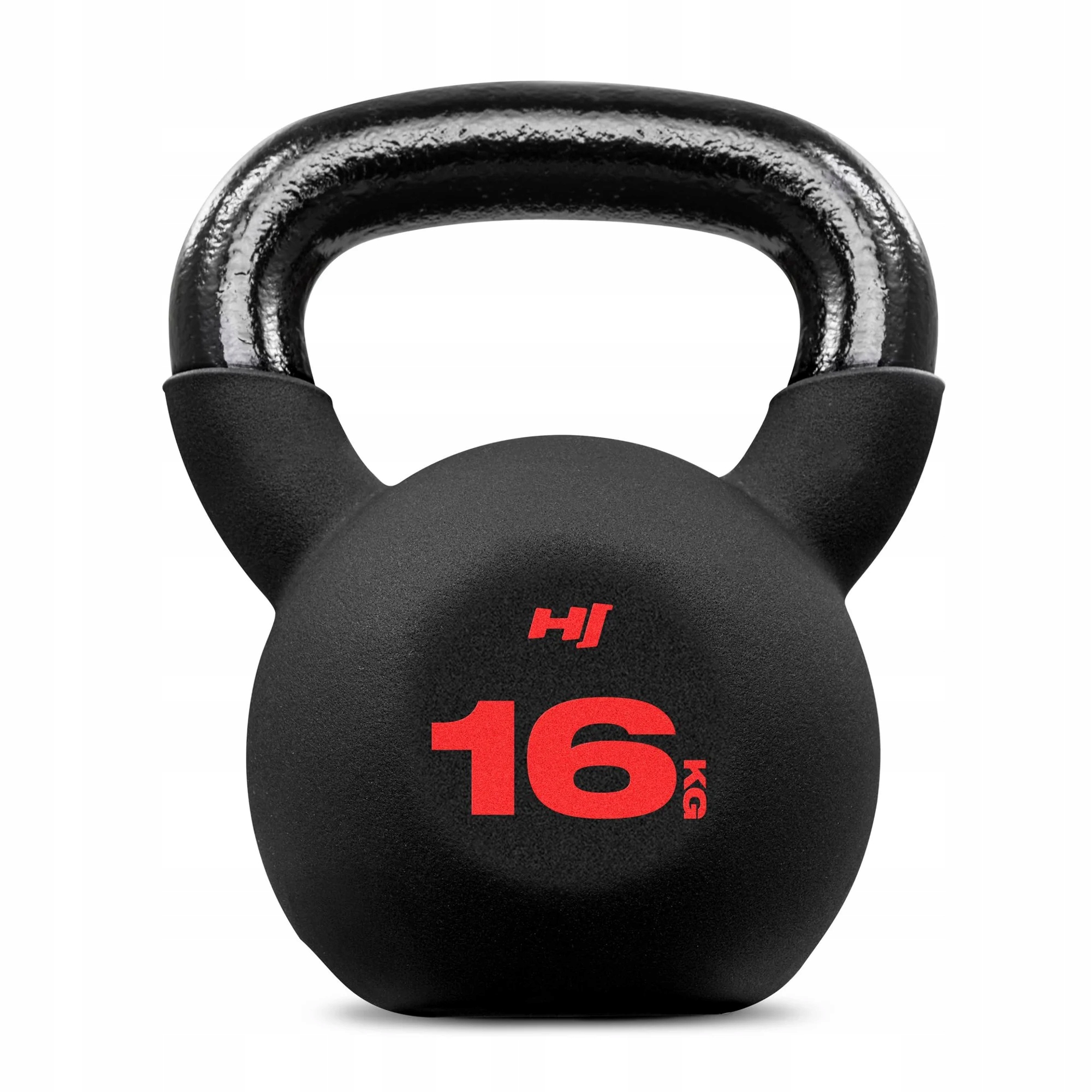 Odważnik kettlebell 16 kg żeliwna do treningu siłowego mocny hantel fitness