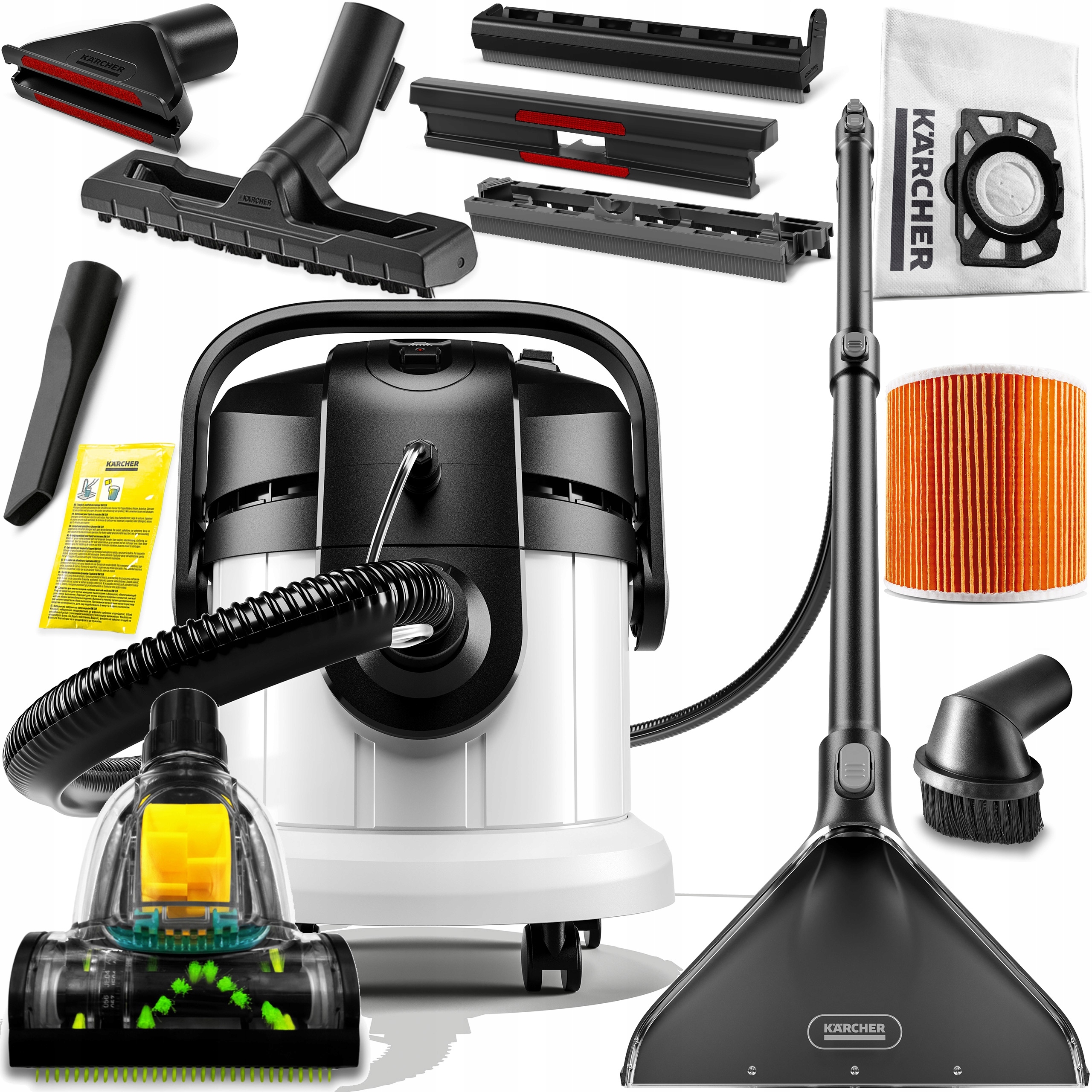 Karcher Se 4 Prací Vysávač Univerzálny 3V1 Suchá/mokrá Turbokefa