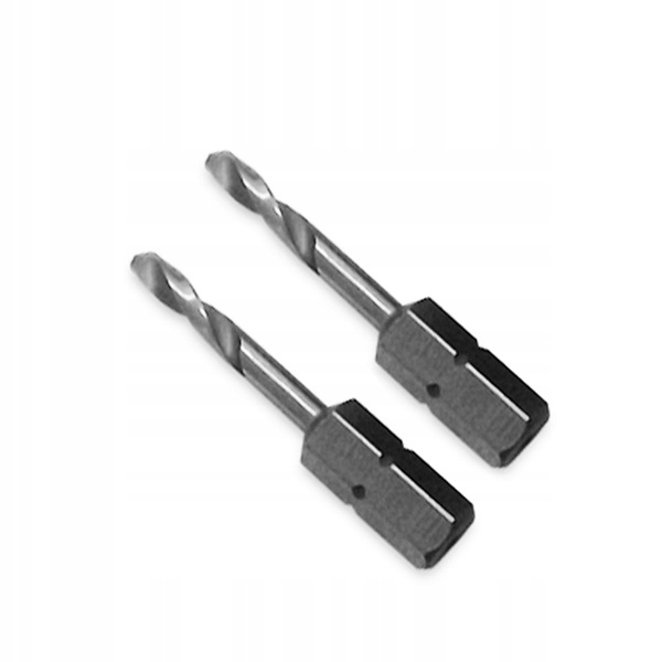 

Krótkie wiertła do metali 2 mm 2 szt. od Milescraf