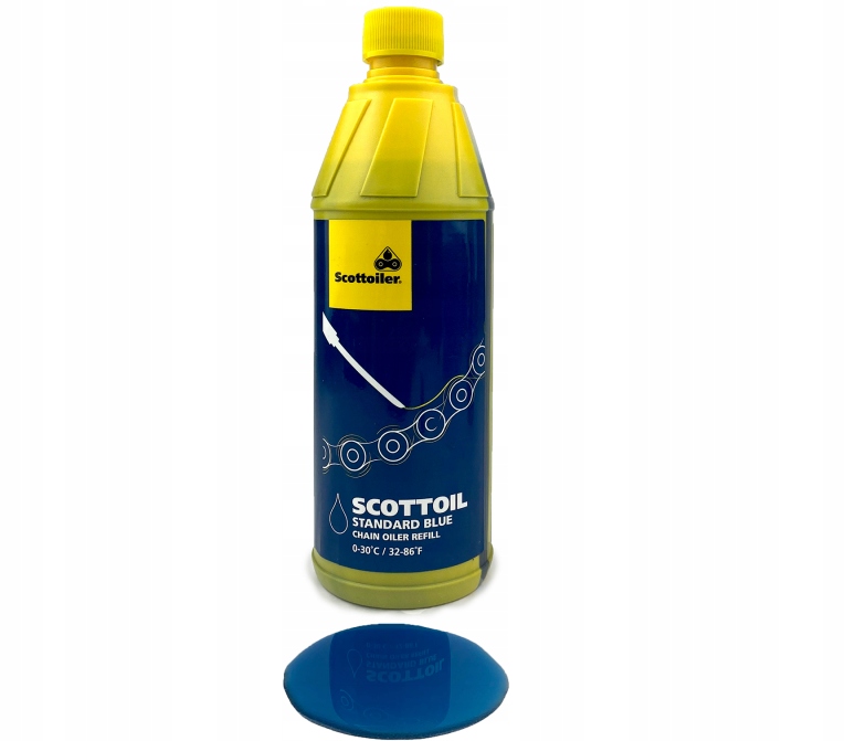 Olej pro Scottoiler 500 ml modrý automatický