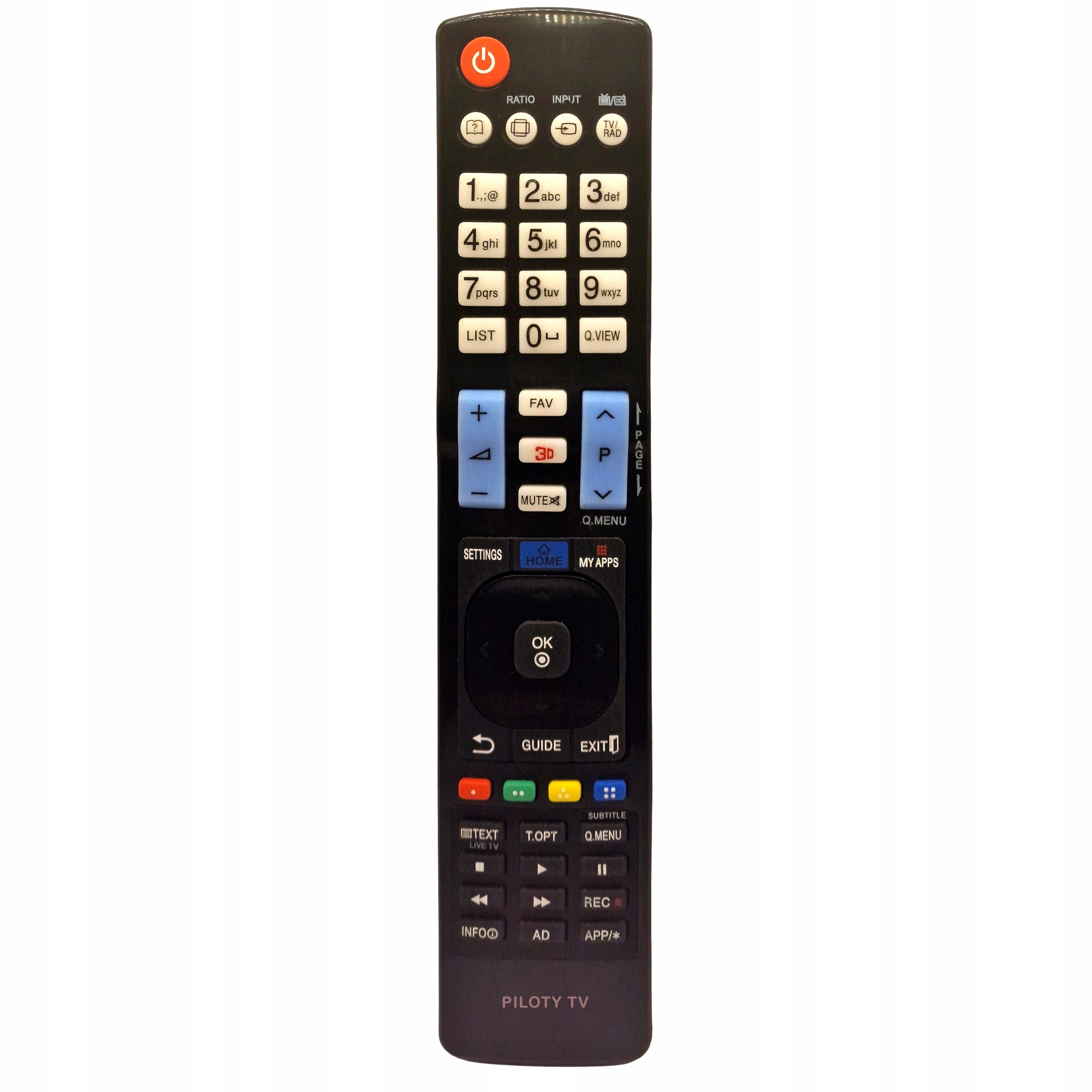 Pilot do tv LG 47LW570S