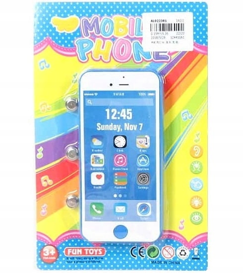 TELEFON KOMÓRKA EDUKACYJNY INTERAKTYWNY SMARTFON Kod producenta ŚWIATŁO DŹWIĘK 01