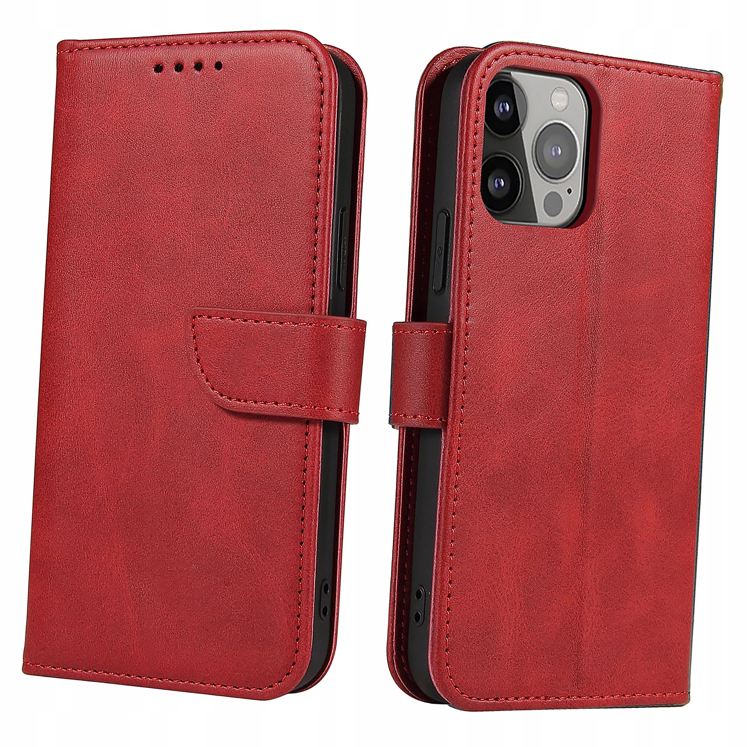 Etui portfel z klapką podstawką do iPhone 15 Pro Max Magnet Case