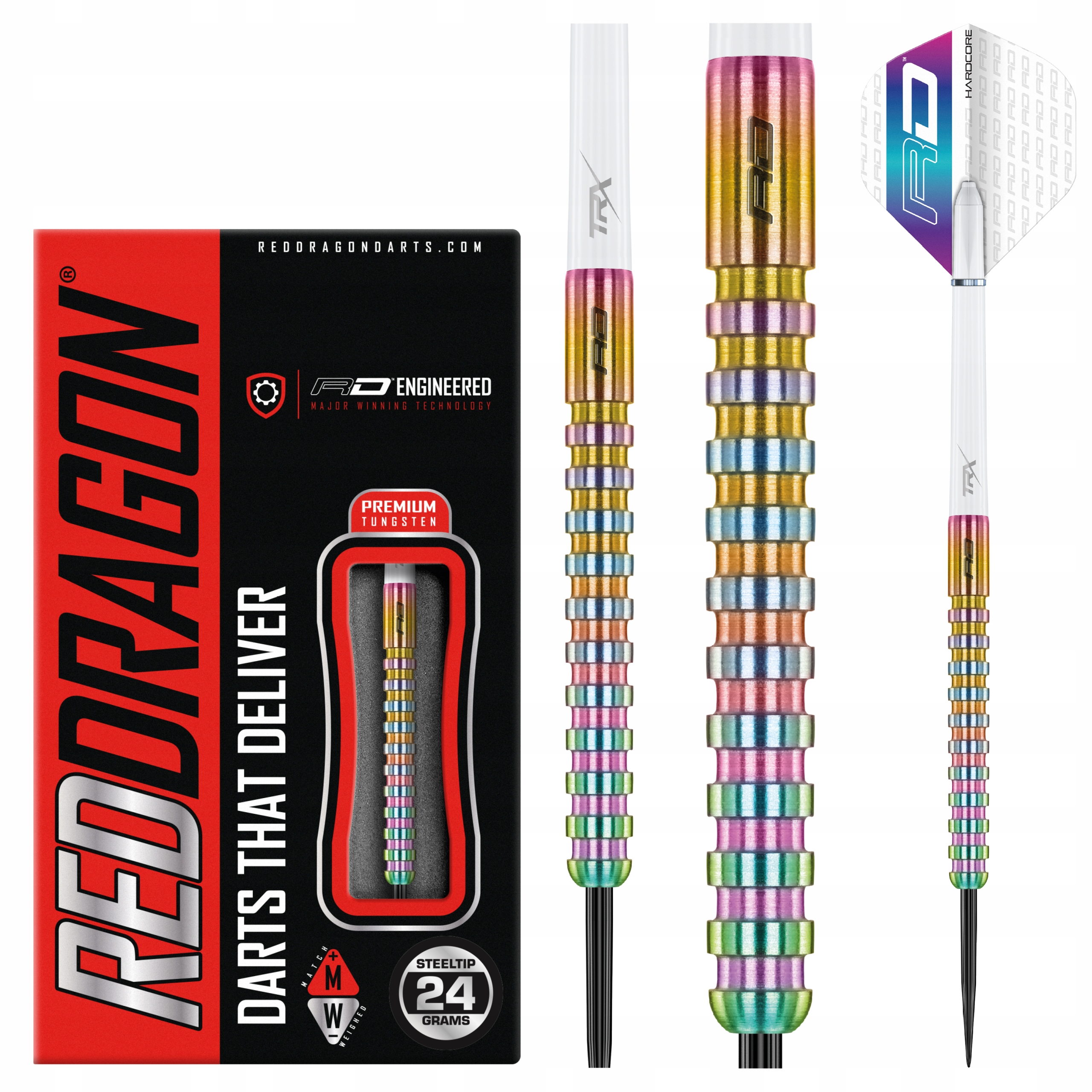 Lotki do darta steel) Red Dragon Javelin Spectron 24g 85% wolframu