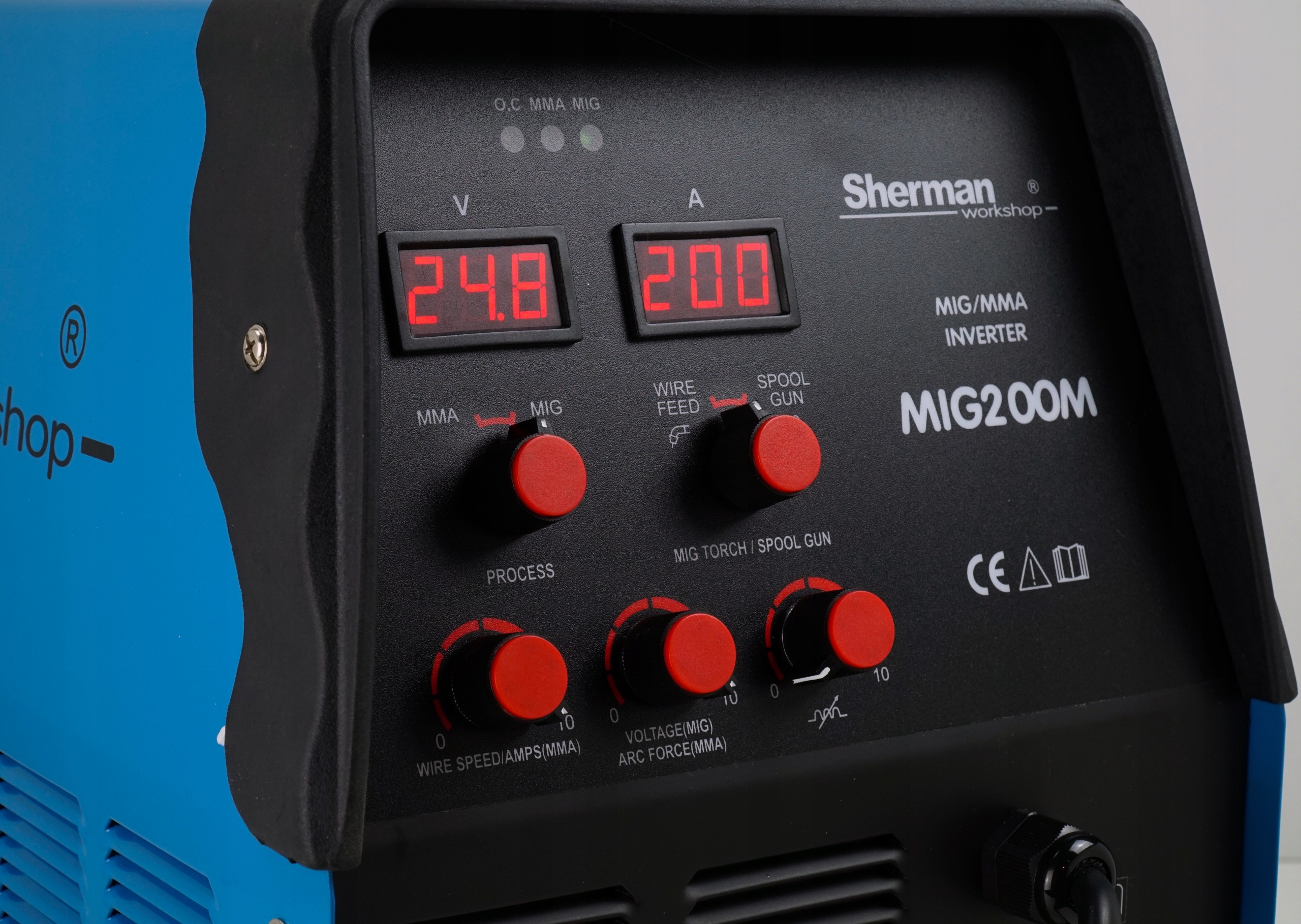 Spawarka Sherman MIG 200M MIGOMAT MMA MAG ZESTAW Marka Sherman