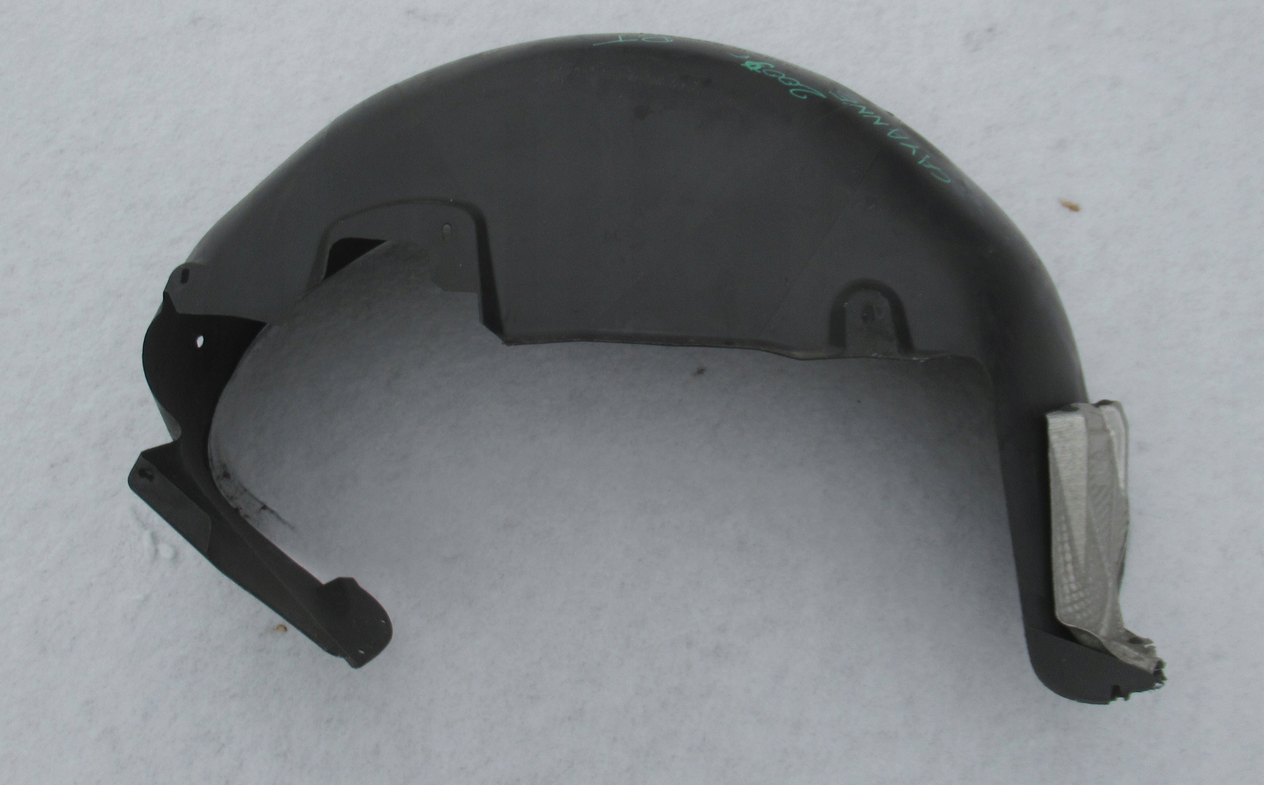 PORSCHE CAYENNE 09R mudguard right rear part 7L5810970