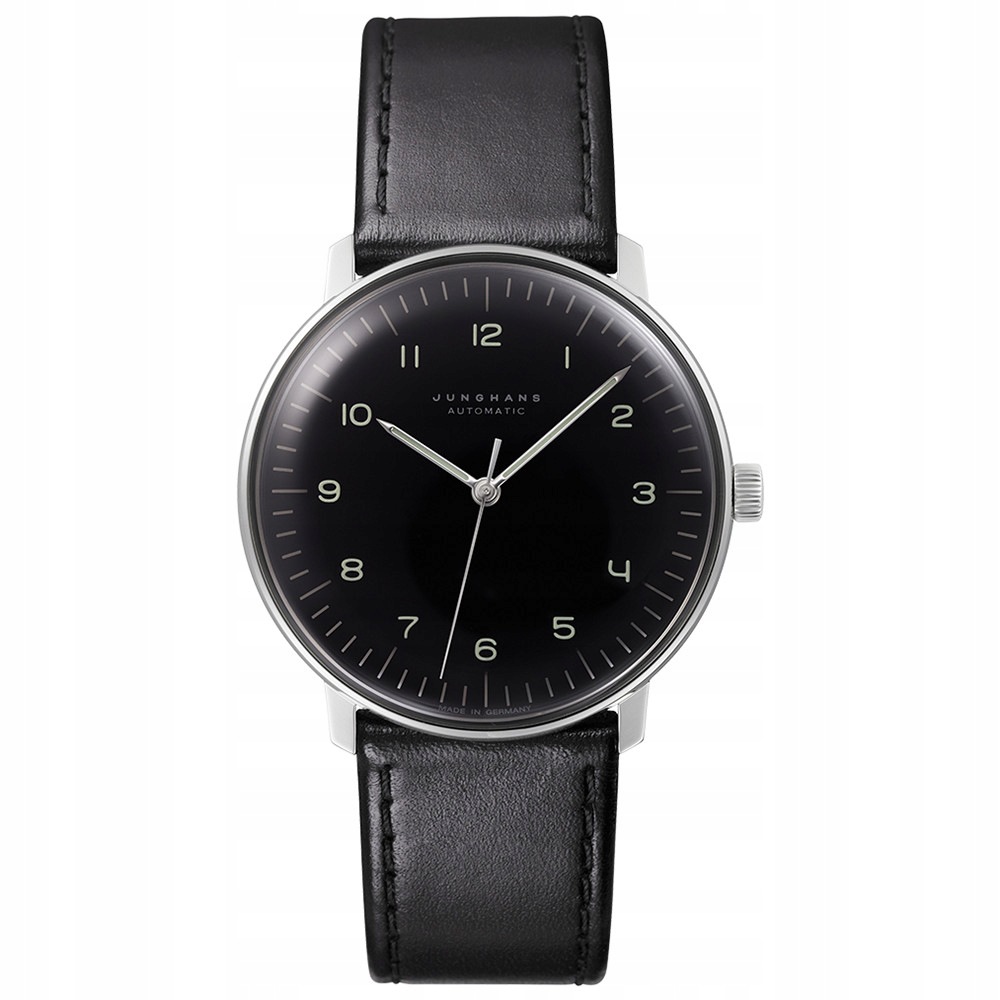 Pánské Hodinky Junghans 27/3400.02 s černým řemínkem