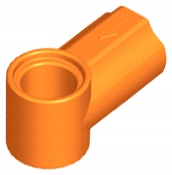 

Lego 32013 Pomarańcz #1 łącznik osi 1szt Nowy