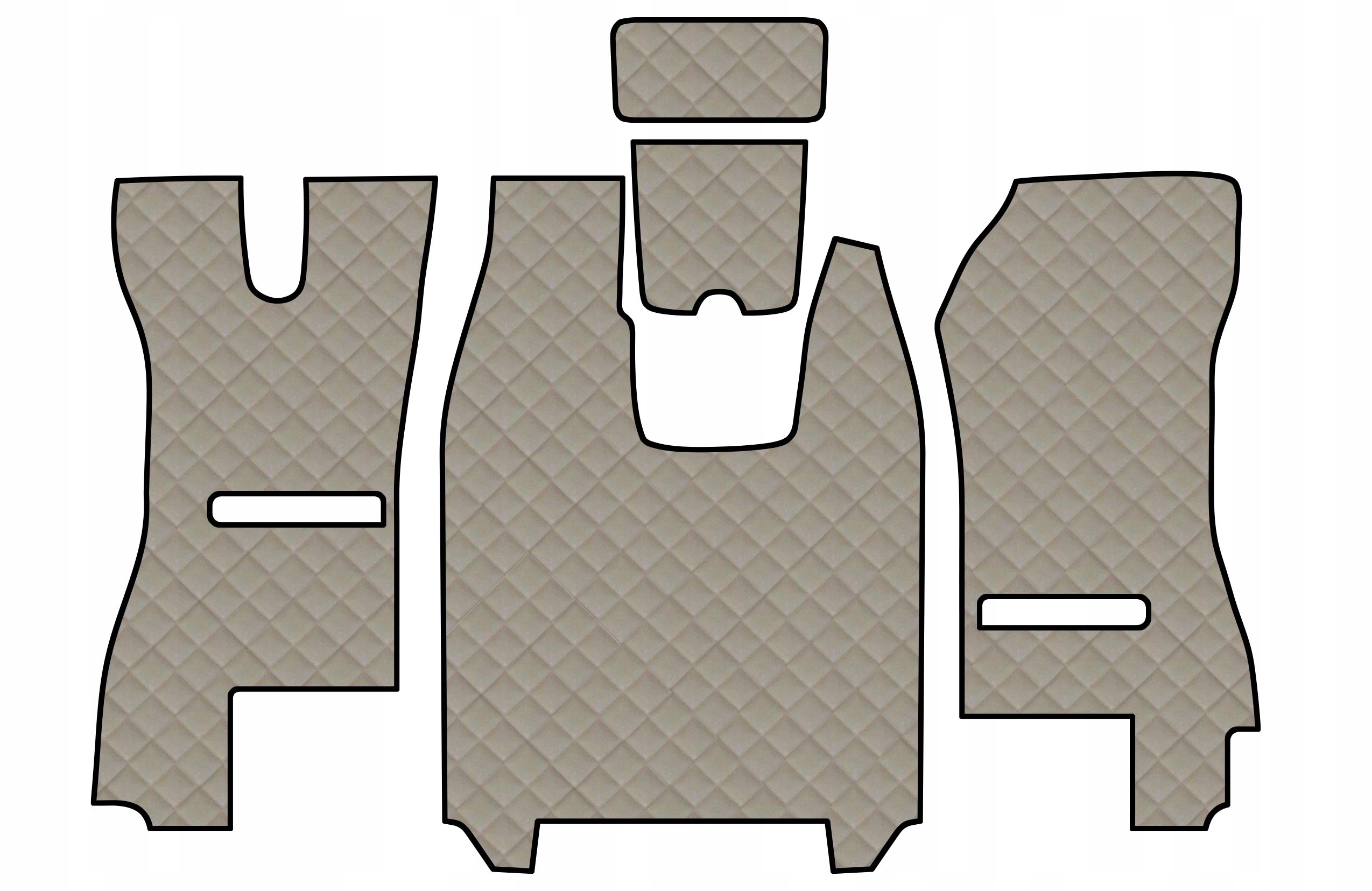 Koberce prošívané Scania R od 2013 do 2017