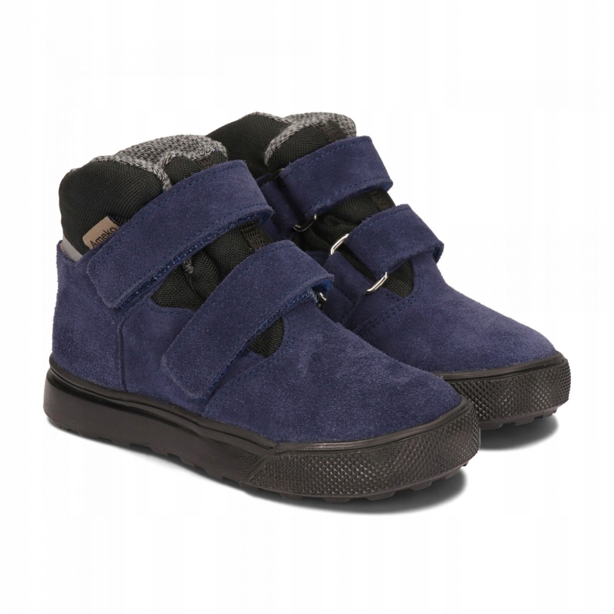 Trzewiki Ameko Robin Navy Te-por rzepy 29