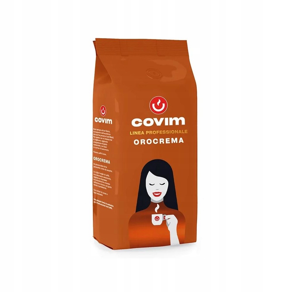 Levně Zrnková káva Covim Orocrema 1 kg