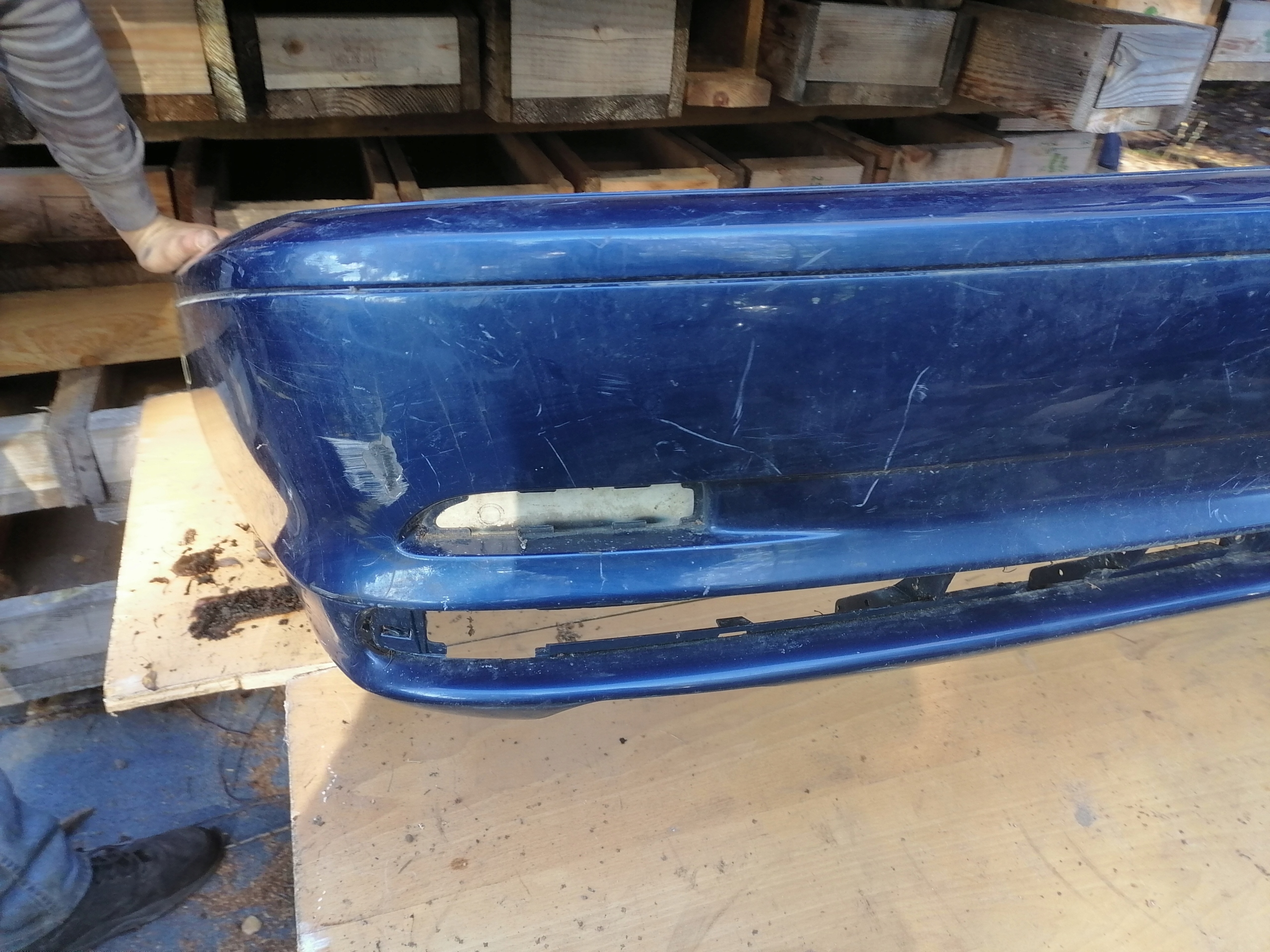 bumper rear part rear BMW 3 E46 COUPE 8218178