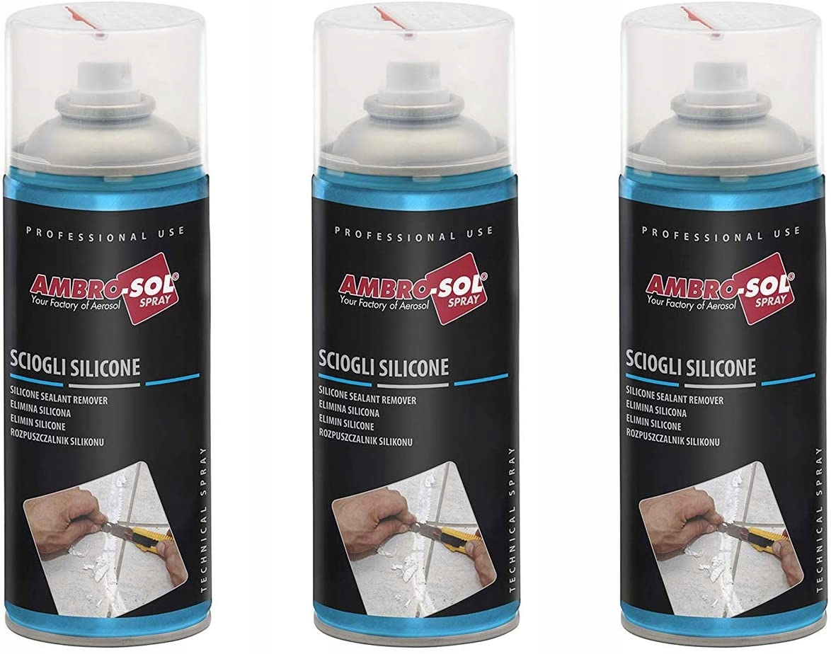 Rozpuszczalnik Silikonu W Sprayu Zmywacz 400 ML