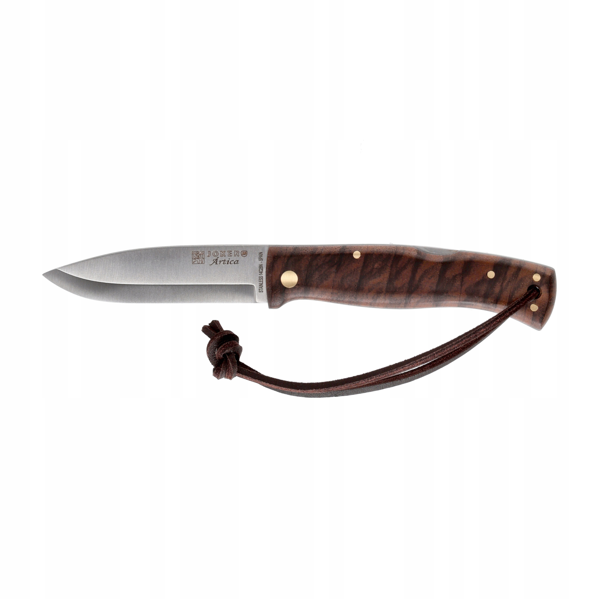 Nůž zavírací Joker Artica NN155 14C28N 80 mm ořech backlock
