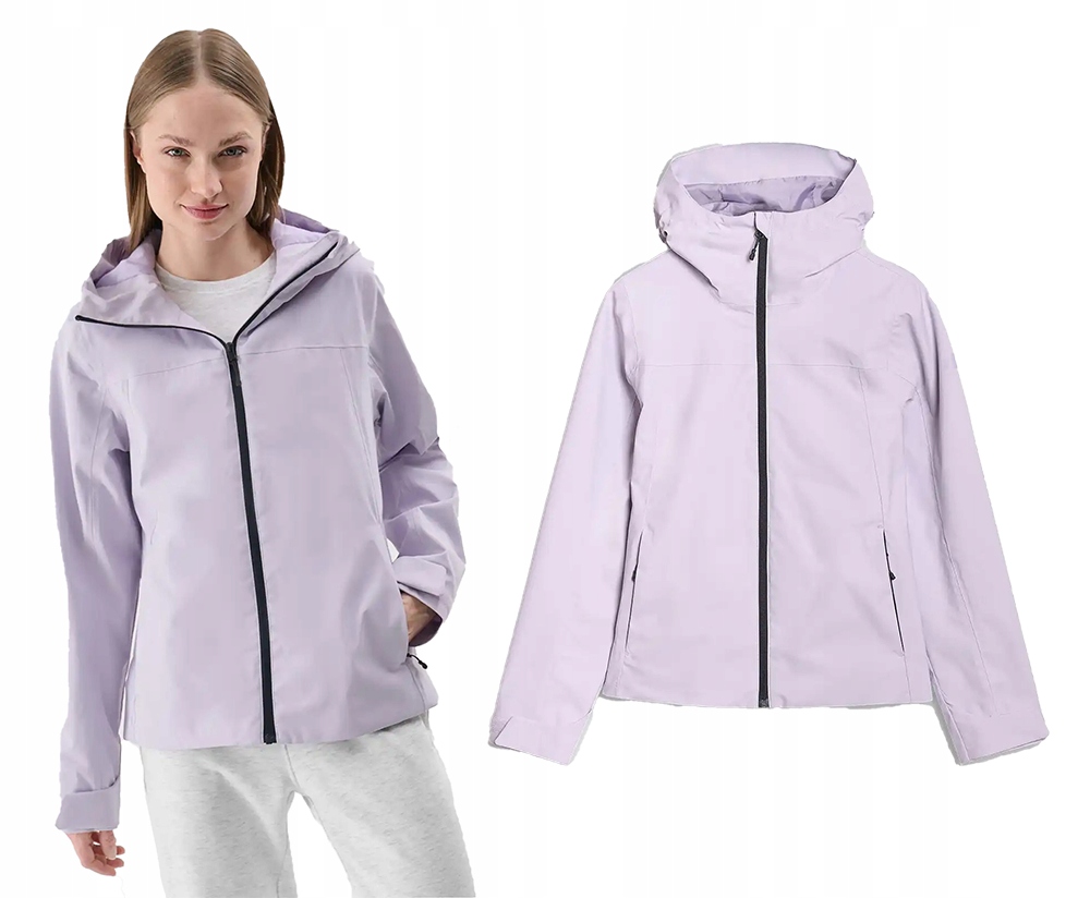 Sportovní bunda 4F s přechodovou větrovkou F702 52S fialová S