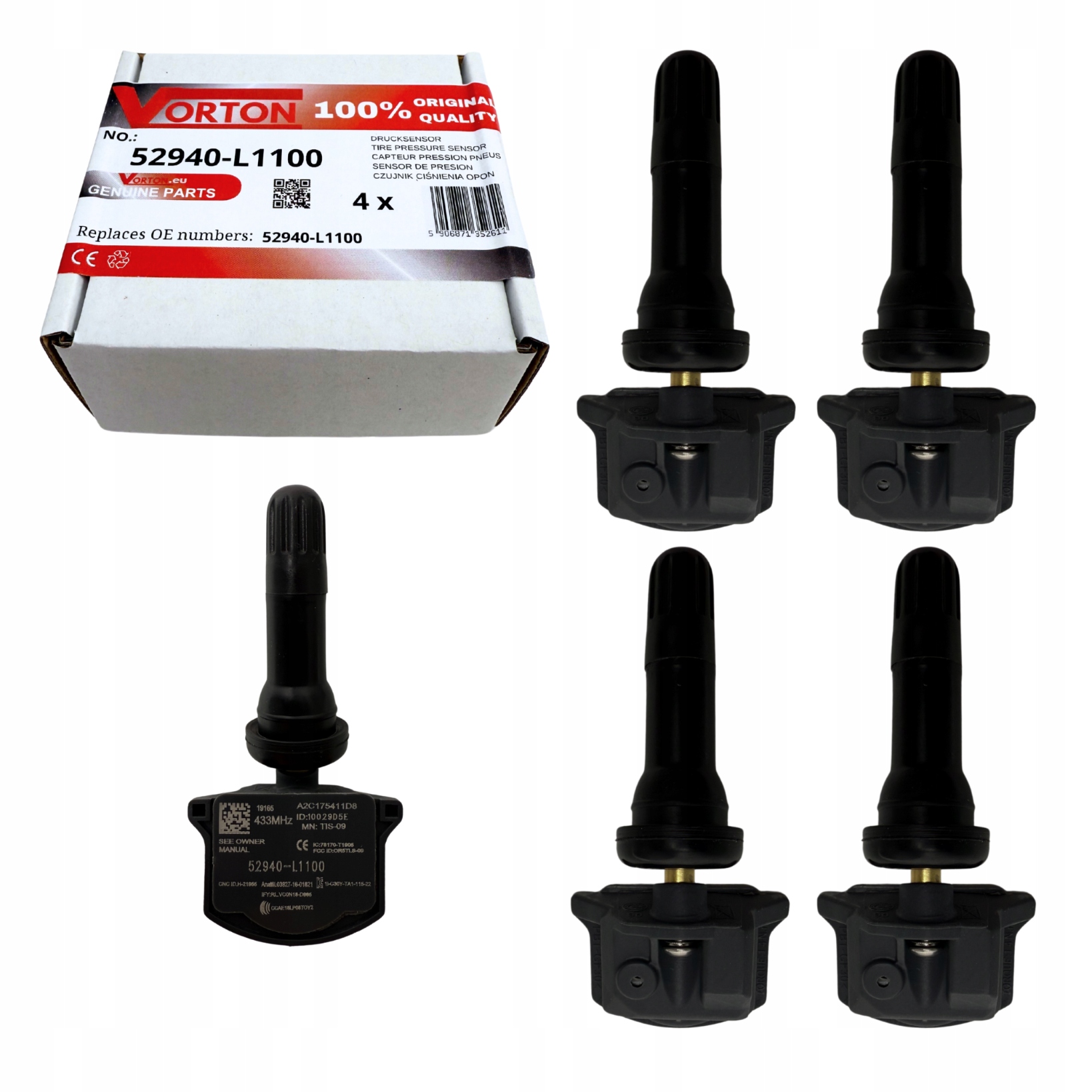 Senzory Tlaku Tpms Hyundai Elantra Ioniq 5 Sonata Sorento IV
