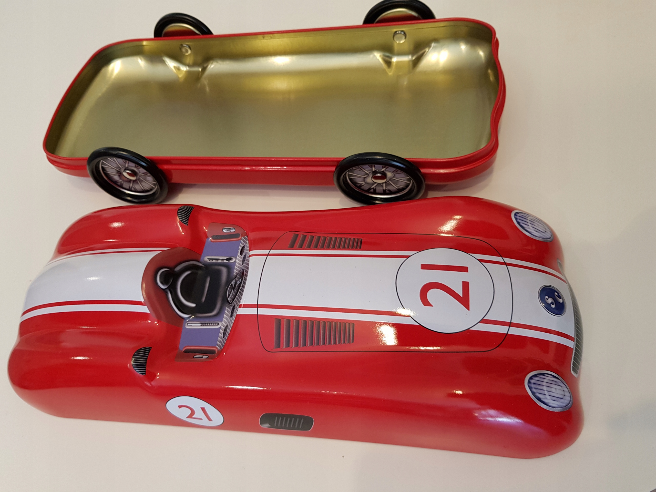 Pudełko "SAMOCHÓD Retro" 27cm Opakowanie Prezent Marka SC