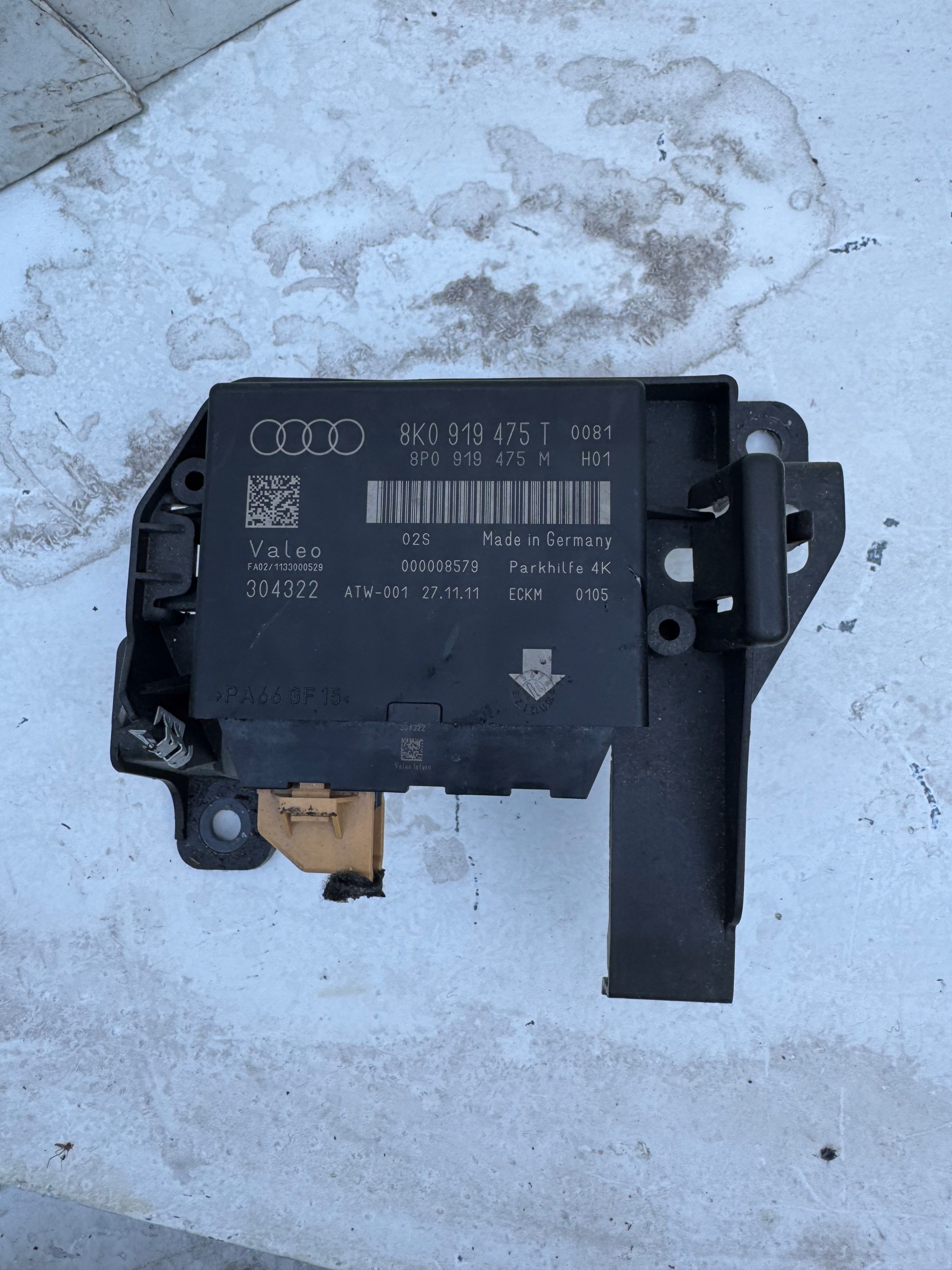modulo Centralina PDC parcheggio AUDI A5 8T A4 B8 LIFT 8K0919475T