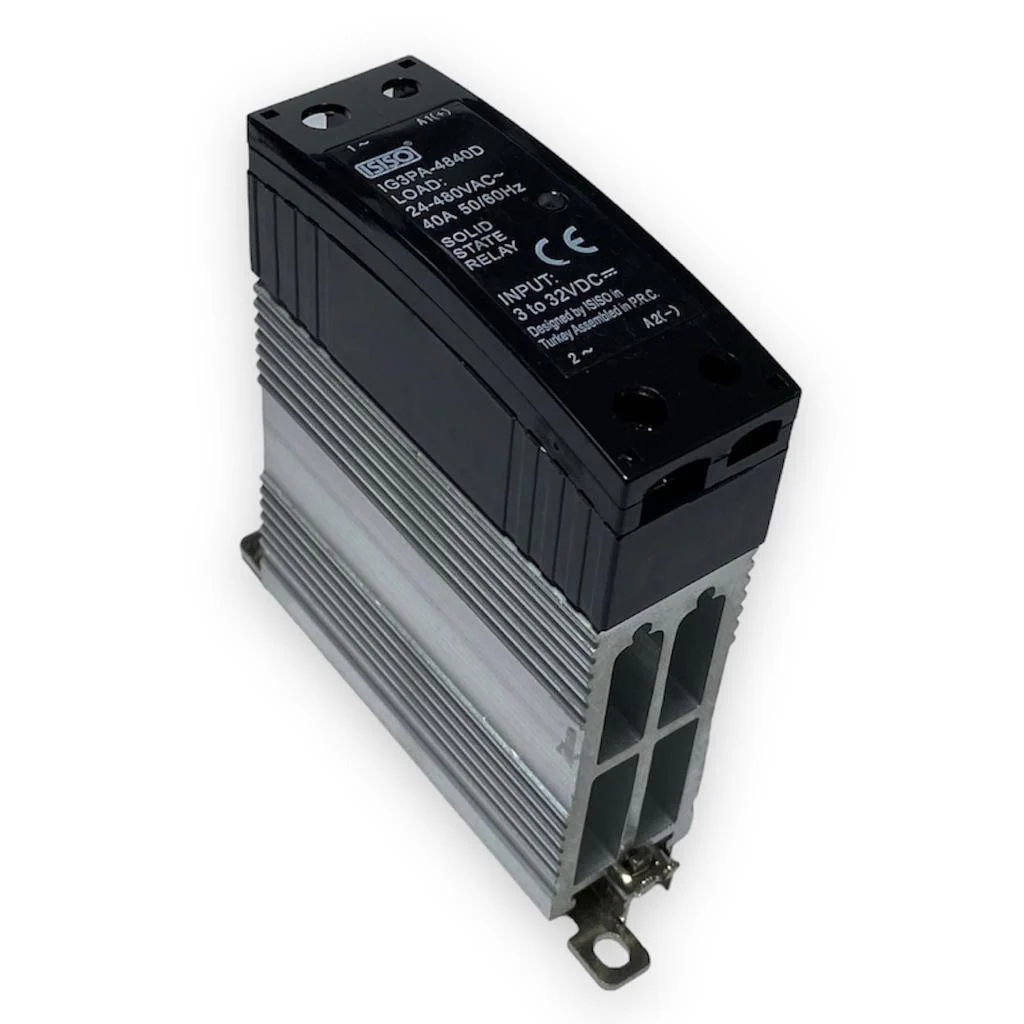 Dc-ac elektronické jednofázové polovodičové relé Ssr spínací kontakt 25A, 4