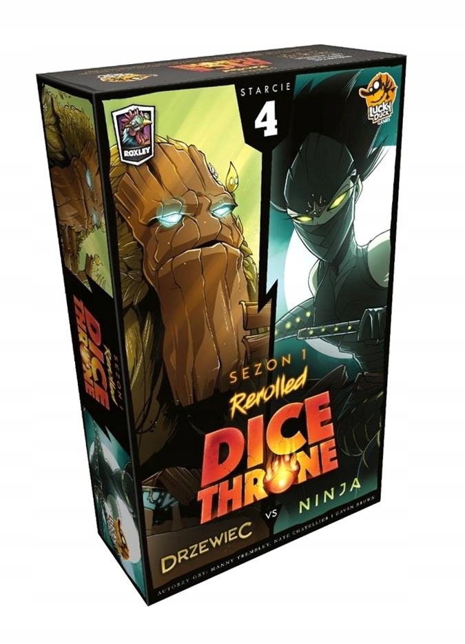 Dice Throne Starcie 4: Drzewiec Vs Ninja