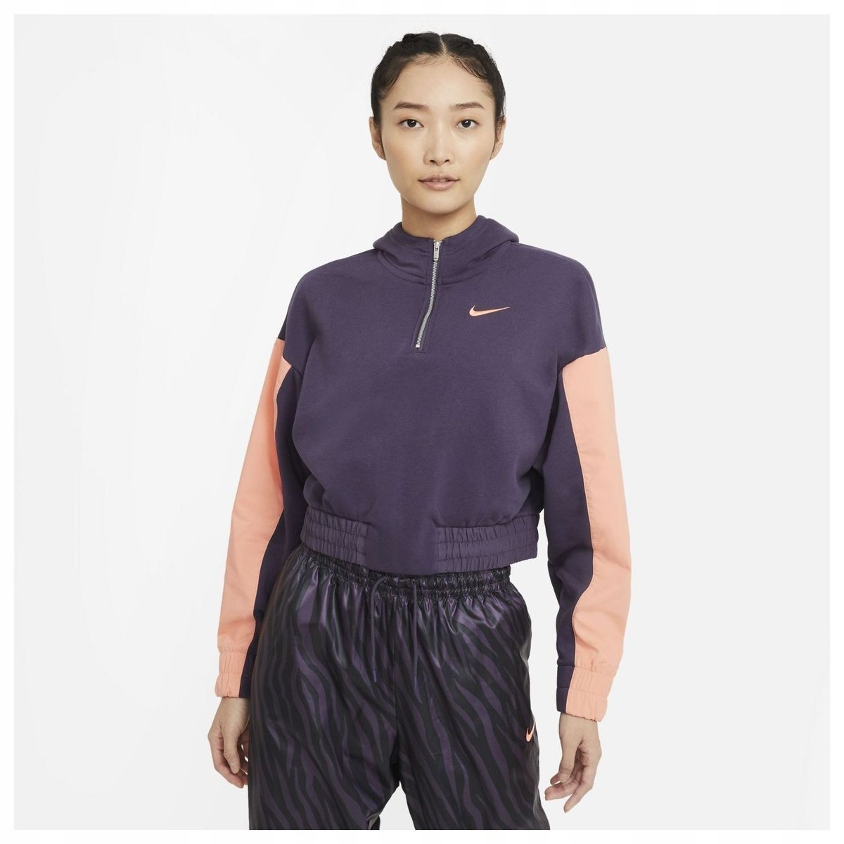 Dámská Mikina Nike Nsw Icn Clsh Hoodie CZ8164-573