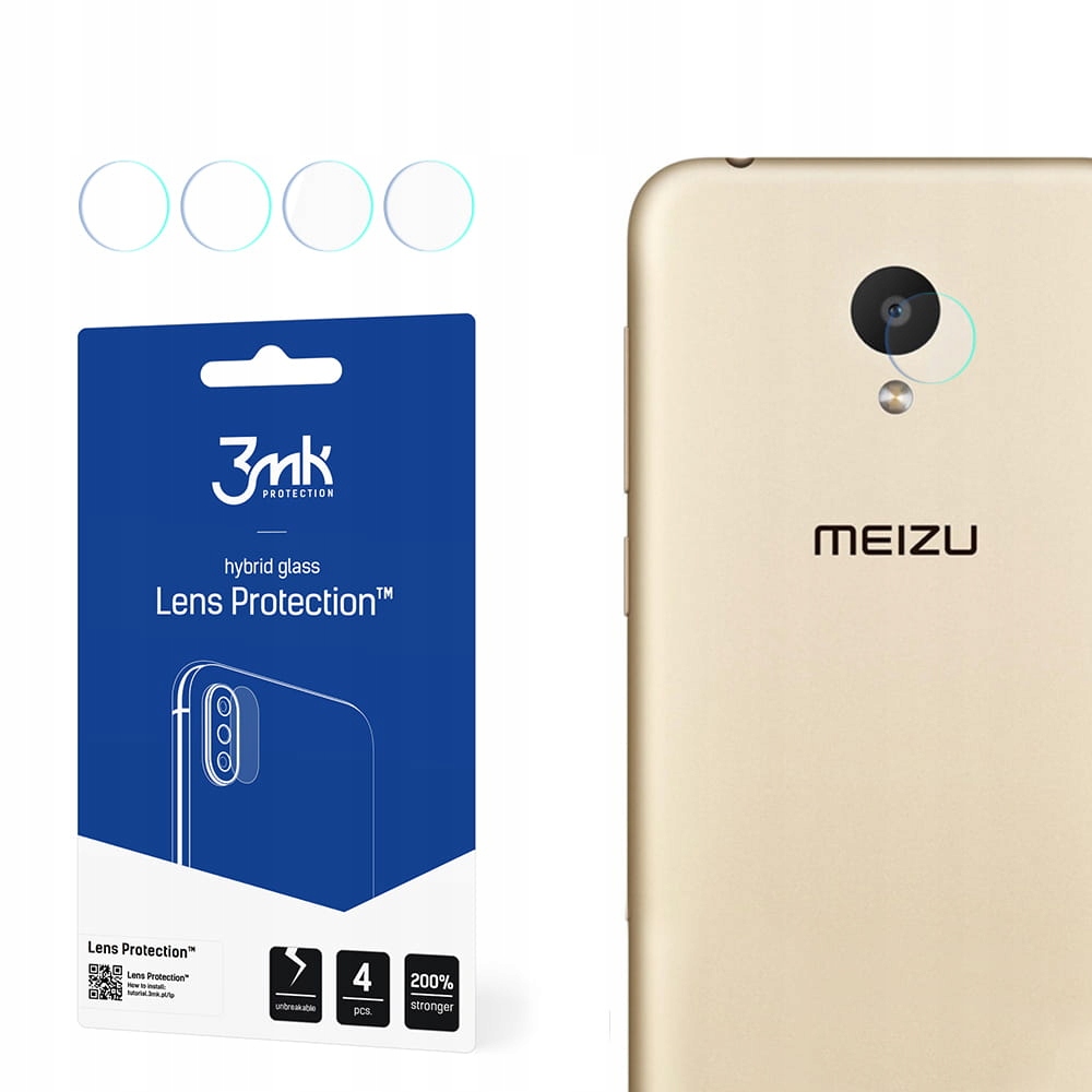 

Szkło na obiektyw aparatu do Meizu M8C - 3mk Lens