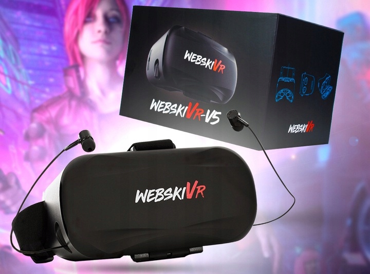 PREZENT DLA NASTOLATKA GOGLE VR 360+SŁUCHAWKI Stan opakowania oryginalne