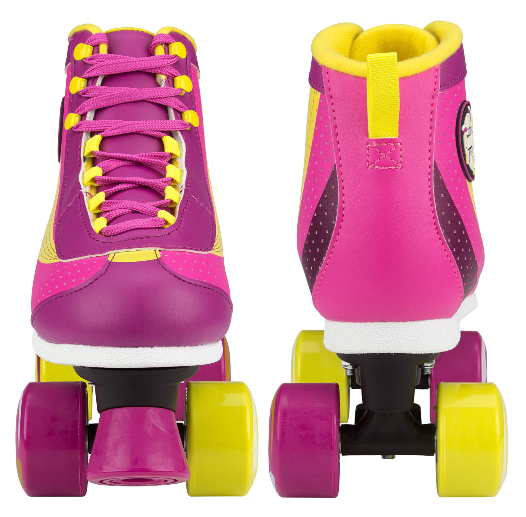 Wrotki damskie klasyczne dla dziewczynki dziecka Nijdam Retro 38