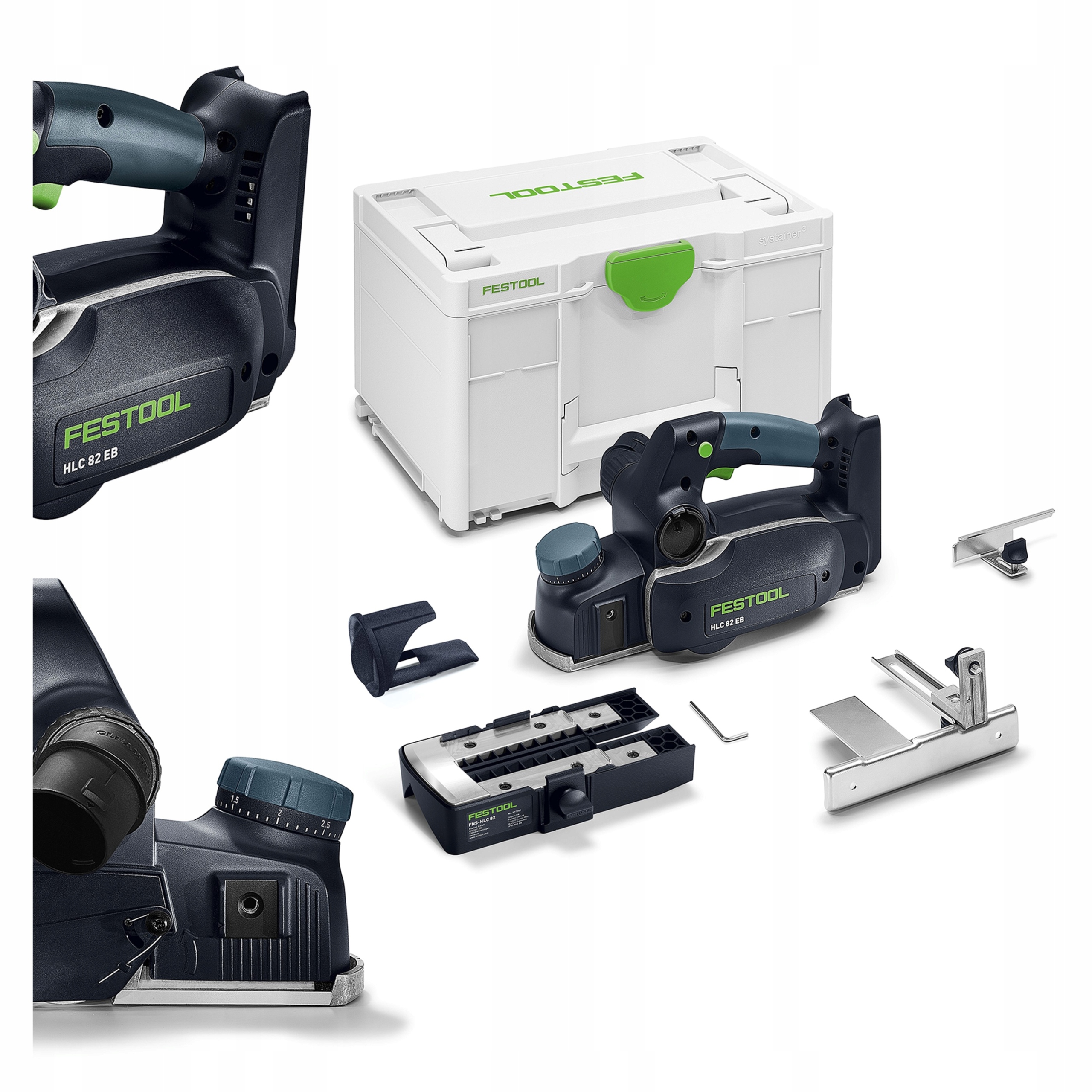 Strug akumulatorowy Festool Hlc 82 EB-Basic-Set 82mm 18v precyzyjny 578600