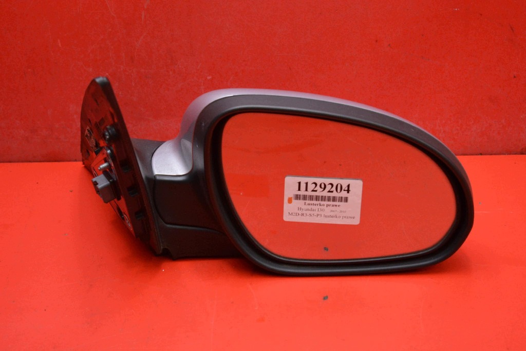 mirror right silver EU 022863 HYUNDAI I30 1 and FD 07-10 5 PIN
