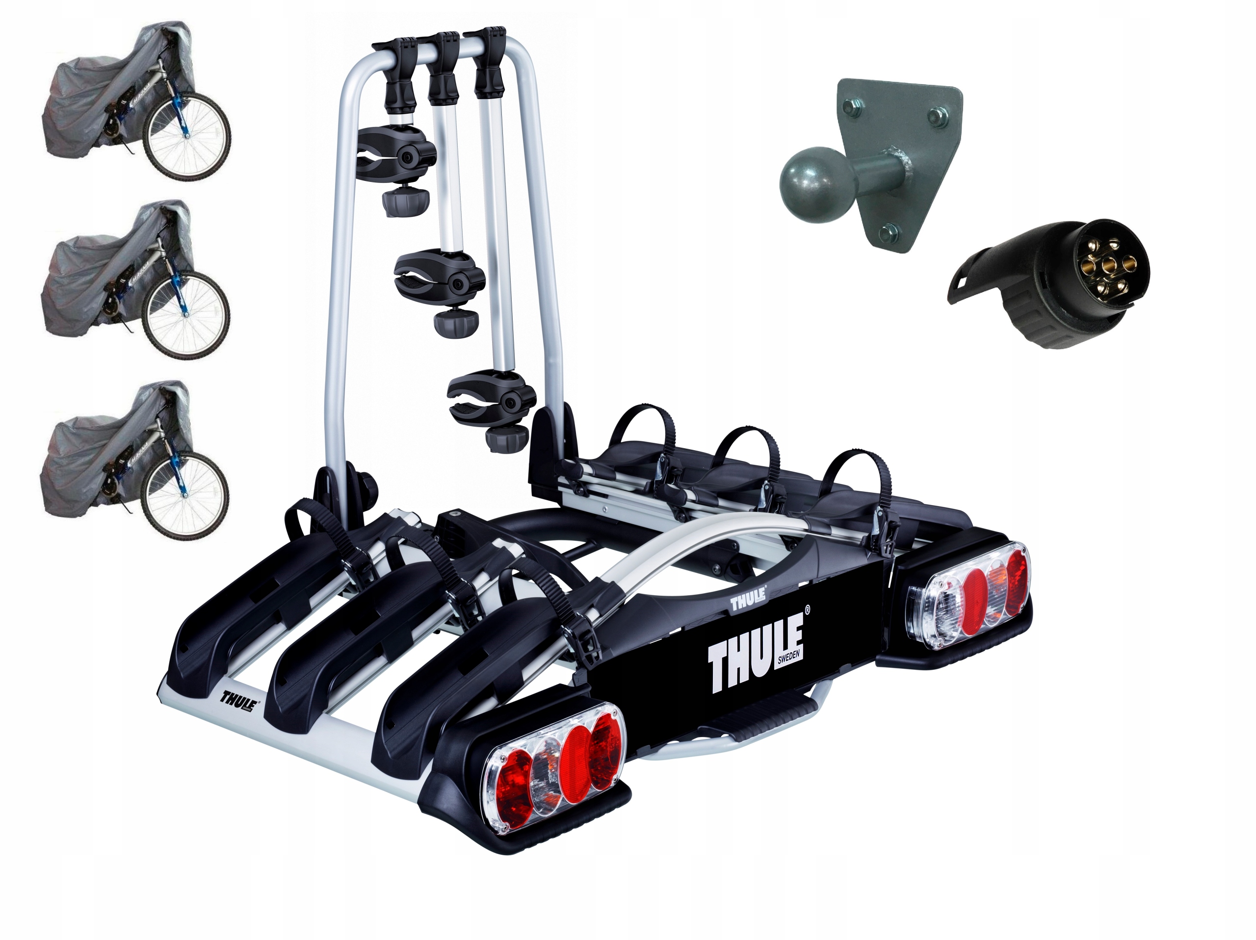 

Bagażnik rowerowy hak 3 rowery Thule EuroWay 922