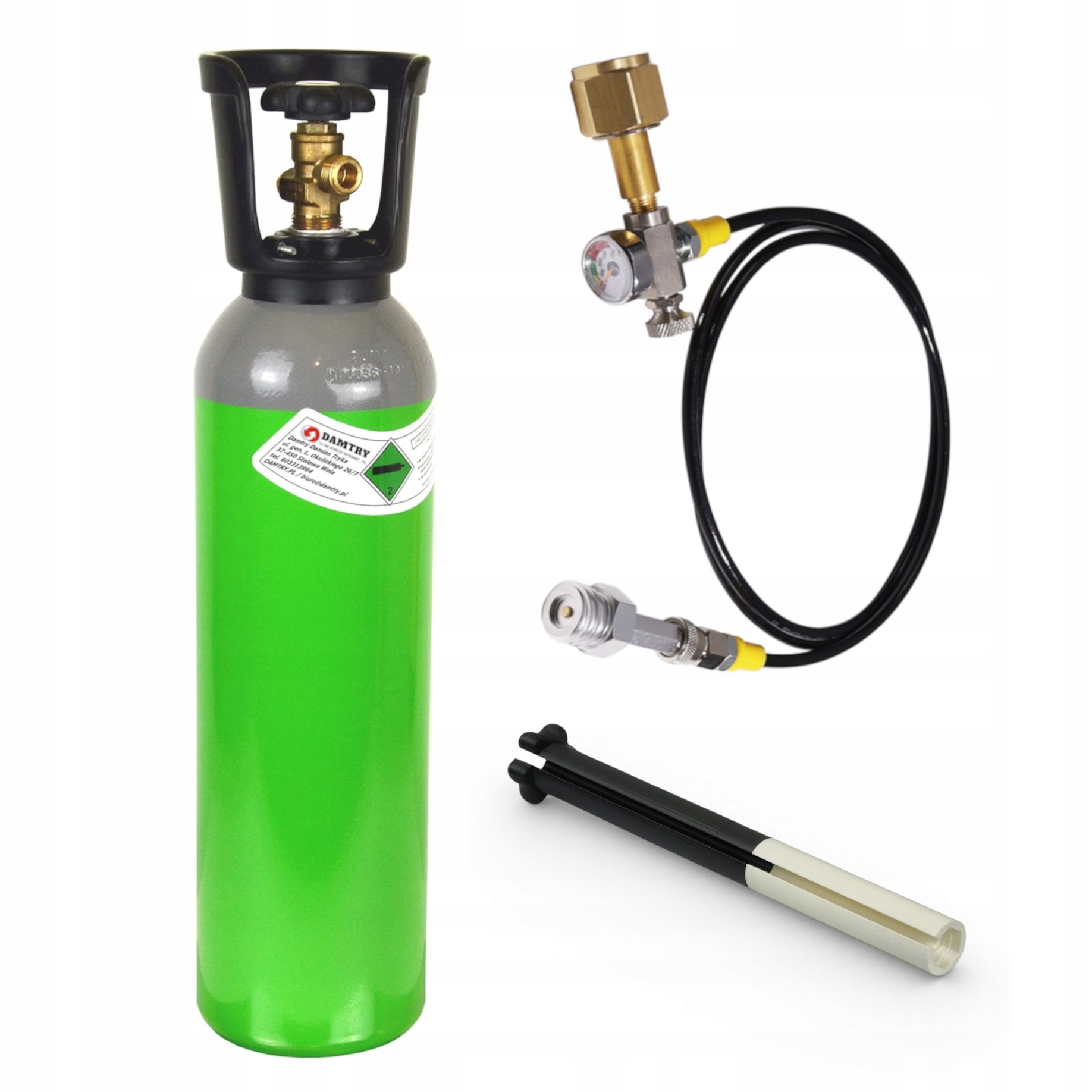 Fľaša CO2 5L kábel 2,5 m pre Tr21x4 Twist kľúč do výrobníka sódy