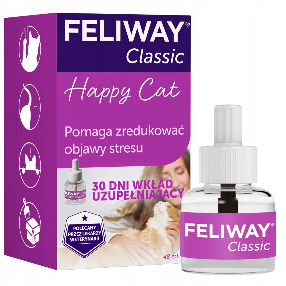 Ceva Animal Health Polska Sp. Z O.o Feliway Classic náplň do difuzéru 48 ml
